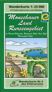 Wandelkaart 03 Monschauer Land Rurseengebiet | Eifelverein