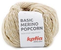 Katia Basic Merino Popcorn 105 Beige-Wit