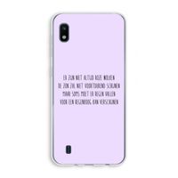 Regenboog: Samsung Galaxy A10 Transparant Hoesje