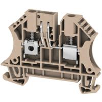 Weidmüller 2436390000 Testscheidingsserieklem 6 mm Schroeven Beige 50 stuk(s)