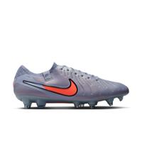 Nike Tiempo Legend 10 Elite IJzeren-Nop Voetbalschoenen (SG) Anti-Clog Lichtblauw Felrood Zwart Nike Tiempo Legend 10 Elite IJzeren-Nop Voetbalschoenen (SG) Anti-Clog Lichtblauw Felrood Zwart