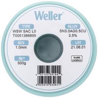 Weller WSW SAC L0 Soldeertin, loodvrij Spoel Sn3,0Ag0,5Cu 500 g 1 mm - thumbnail