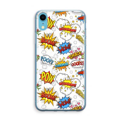 Pow Smack: iPhone XR Transparant Hoesje