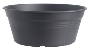 Bloempot Green basics schaal 27 cm living black - Elho