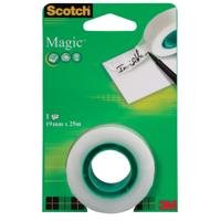 Scotch plakband Magic Tape ft 19 mm x 25 m, blister met 1 rolletje