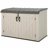 Kast Lifetime Buitenkant Horizontaal Staal Plastic 190 x 106 x 131 cm