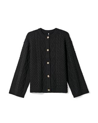 HEMA Damesvest Henna Zwart (zwart)
