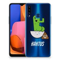 Samsung Galaxy A20s Telefoonhoesje met Naam Cactus Poo