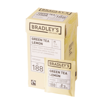 Bradley's organic green tea lemon n.188 (4x25 zakjes)