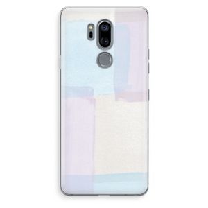 Square pastel: LG G7 Thinq Transparant Hoesje