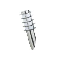 Nalid 1 RVS LED Buitenlamp Wandmontage - Tuinverlichting E27 Rond