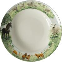 Wiebe Van Der Zee Wiebe's farm diep bord paard schaap 6st