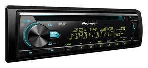 Pioneer DEH-X7800DAB Autoradio enkel DIN DAB+ tuner, Bluetooth handsfree, Aansluiting voor stuurbediening