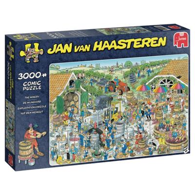 Jan van Haasteren – De Wijngaard Puzzel 3000 Stukjes Jan van Haasteren – De Wijngaard Puzzel 3000 Stukjes