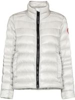 Canada Goose veste courte Cypress à design matelassé - Argent