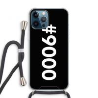 #9000: iPhone 12 Pro Transparant Hoesje met koord