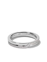 DE BEERS anneau The Promise en or blanc 18ct pavé de diamants - Argent - thumbnail