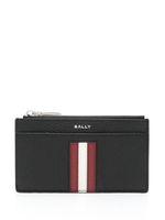 Bally portefeuille Ribbon ID en cuir - Noir