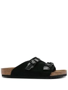 Birkenstock sandales Arizona en daim - Noir