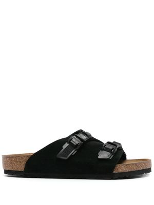 Birkenstock sandales Arizona en daim - Noir