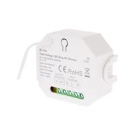 Rf controller voor 230v enkelkleurige led strips - draadloos koppelbaar