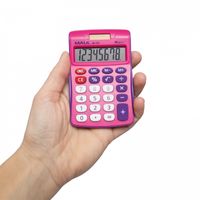 Maul MJ 450 Bureaurekenmachine Pink Aantal displayposities: 8 werkt op batterijen, werkt op zonne-energie (b x h) 113 mm x 72 mm - thumbnail