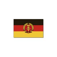 Gevelvlag/vlaggenmast vlag DDR 90 x 150 cm   - - thumbnail