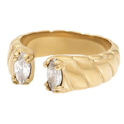 iXXXi Fame Ring Adore Crystal | Goud
