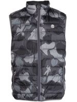 Billionaire Boys Club gilet matelassé à imprimé camouflage - Noir - thumbnail