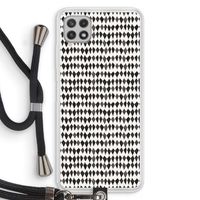 Crazy shapes: Samsung Galaxy A22 4G Transparant Hoesje met koord