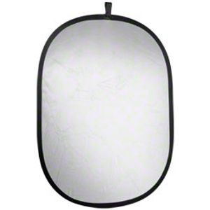 Walimex faltbar silber/weiß 17695 Reflector (b x h) 91 cm x 122 cm 1 stuk(s)