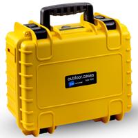 B&W Outdoor.cases Type 3000 Case for DJI Air 3 , or Air 3 Fly More Combo, yellow