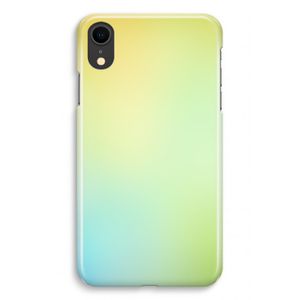 Minty mist pastel: iPhone XR Volledig Geprint Hoesje