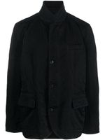 Valentino Garavani surchemise en coton à boutonnière - Noir