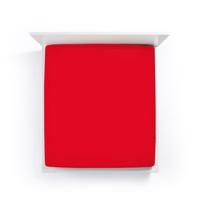 Bella Donna Bella Donna Hoeslaken Jersey Eenpersoons rood-0185 90/190-100/220