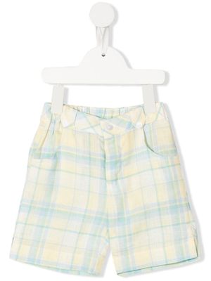 Patachou short à carreaux - Jaune