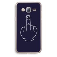 F**k U: Samsung Galaxy J3 (2016) Transparant Hoesje - thumbnail