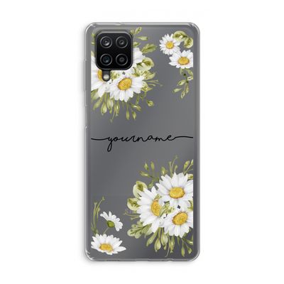 Daisies: Samsung Galaxy A12 Transparant Hoesje