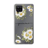 Daisies: Samsung Galaxy A12 Transparant Hoesje