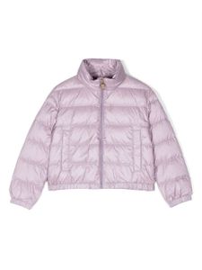 Moncler Enfant doudoune à logo imprimé - Violet