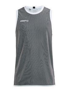 Craft 1911109 Progress Rev. Basket Singlet M - Black/White - S