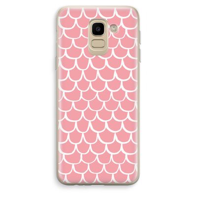 Dakpannetjes: Samsung Galaxy J6 (2018) Transparant Hoesje