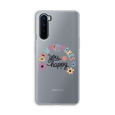 Happy days: OnePlus Nord Transparant Hoesje