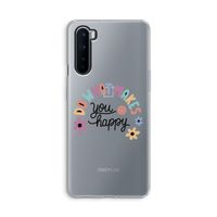 Happy days: OnePlus Nord Transparant Hoesje