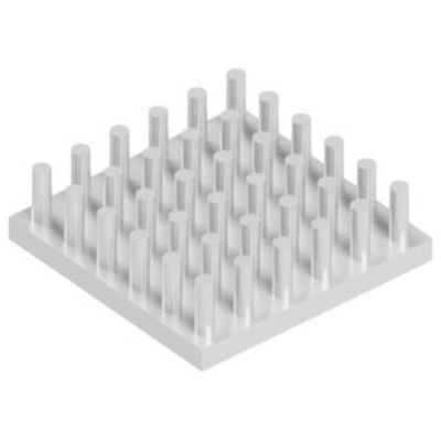 Fischer Elektronik 10133745 ICK S 22 x 22 x 6,5 Pinkoellichaam (l x b x h) 22 x 22 x 6.5 mm