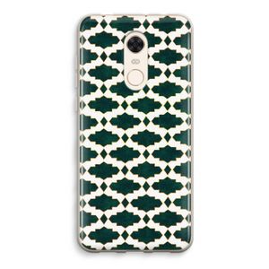Moroccan tiles: Xiaomi Redmi 5 Transparant Hoesje
