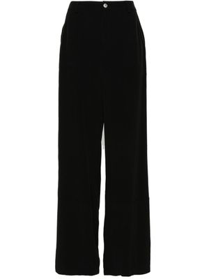 MOSCHINO JEANS pantalon palazzo à taille haute - Noir