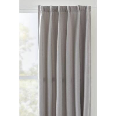 1+1 Gratis Leen Bakker - Gordijn Miran - Zand - 140x280 Cm (1 Stuk) - Polyester - Beige