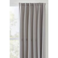 1+1 Gratis Leen Bakker - Gordijn Miran - Zand - 140x280 Cm (1 Stuk) - Polyester - Beige