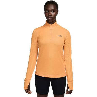 Nike Dri-FIT Trail Longsleeve Half-Zip Dames
